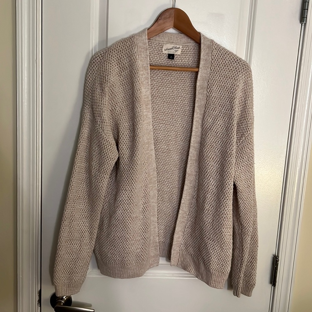 Beige/tan size M cardigan